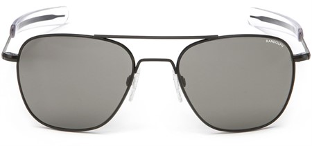 AVIATOR 55 MATTE BLACK BAYONET SKYTEC POLARIZED AMERICAN GRAY