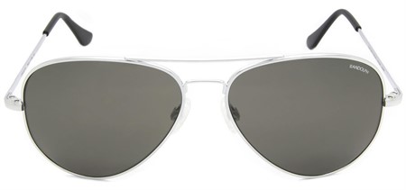 CONCORDE 52 BRIGHT CHROME SKULL SKYTEC POLARIZED AMERICAN GRAY