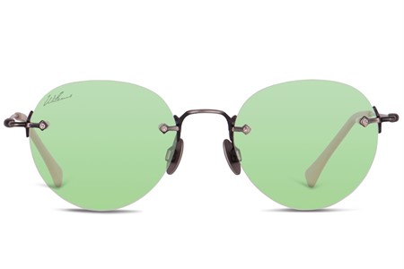 Willems V01-F23 Tresco Abbey - ant. rhodium/soft green